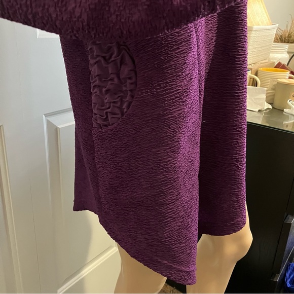 NWT | Lace Canada | Purple Sweater extra long - Picture 2 of 8